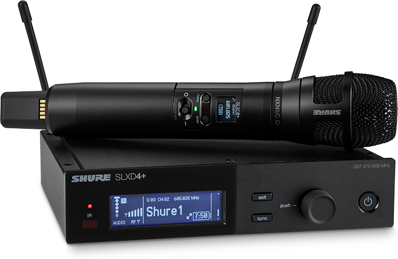 Shure Slxd24+e-n8c-g65 - Wireless handheld microphone - Main picture
