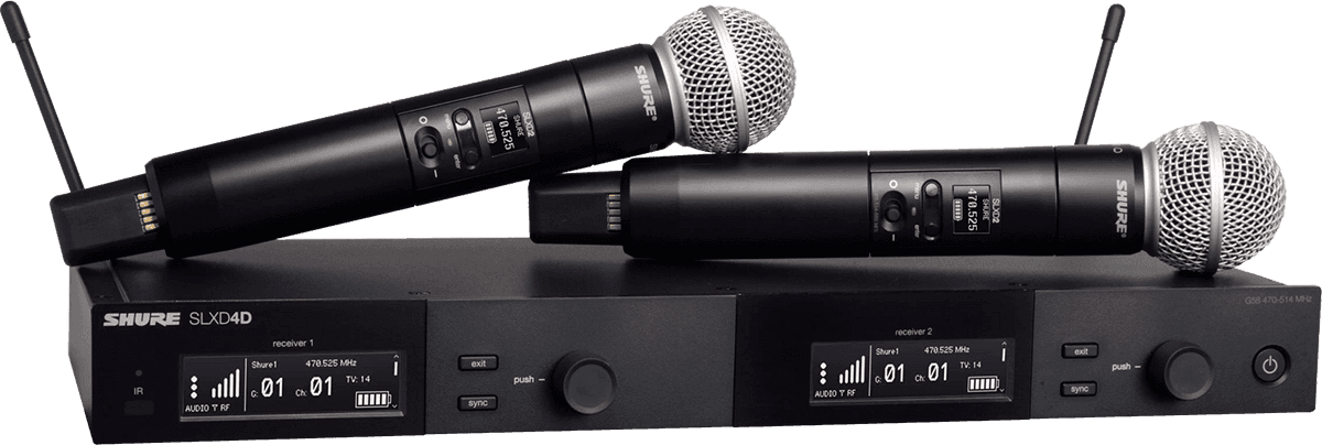 Shure Slxd24de-sm58-k59 - Wireless handheld microphone - Main picture