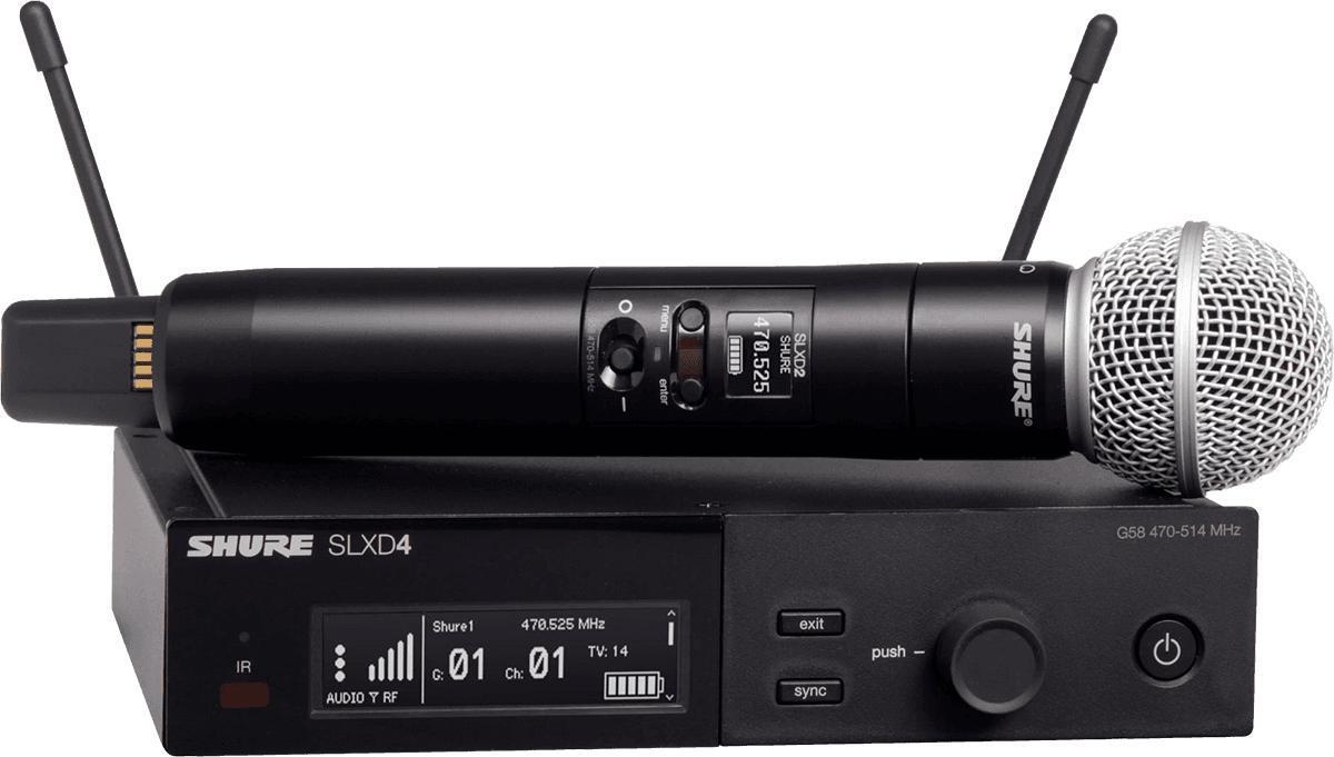 Wireless handheld microphone Shure SLXD24E-SM58-J53