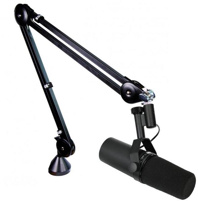 Microphone pack with stand Shure SM7B + Rode PSA1