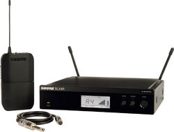 Wireless microphone for instrument  Shure BLX14RE-M17 Guitar Rackable