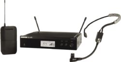Wireless headworn microphone Shure BLX14RE-SM35-M17