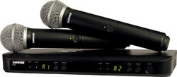 Wireless handheld microphone Shure BLX288E-PG58-M17