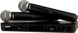 Wireless handheld microphone Shure BLX288E-SM58-M17