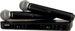 Wireless handheld microphone Shure BLX288E-B58-M17