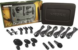 Wired microphones set Shure PGA DRUMKIT6