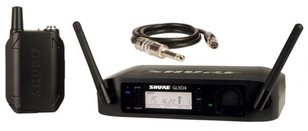 Wireless microphone for instrument  Shure GLXD14E-Z2