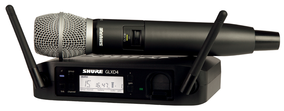 Shure Glxd24e Emetteur Main Sm86 Bande Z2 - Wireless handheld microphone - Variation 1