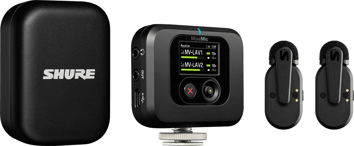Shure Mv Two Kit Z6 - Wireless Lavalier microphone - Variation 2