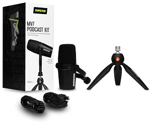 Shure MV7 Podcast Kit Microphone usb Shure MV7 Podcast Kit Microphone usb