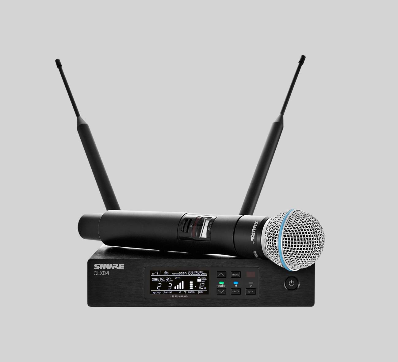 Shure Qlxd24-b58-k51 - Wireless handheld microphone - Variation 2