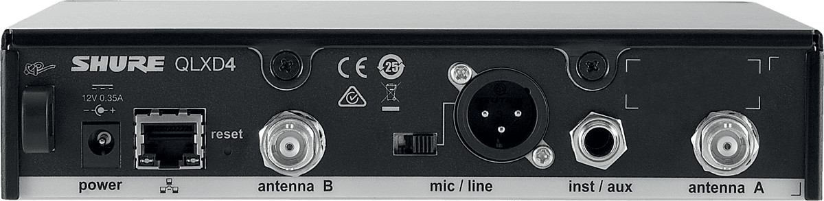 Shure Qlxd4 H51 - Wireless receiver - Variation 1