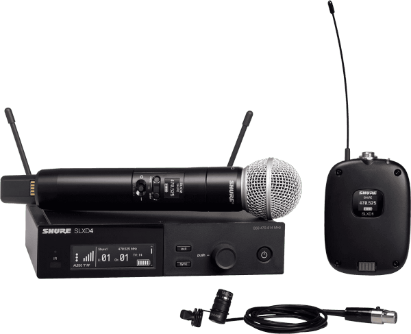 Wireless handheld microphone Shure SLXD124E-85-H56