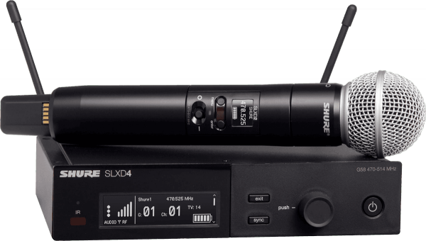 Wireless handheld microphone Shure SLXD24E-SM58-J53