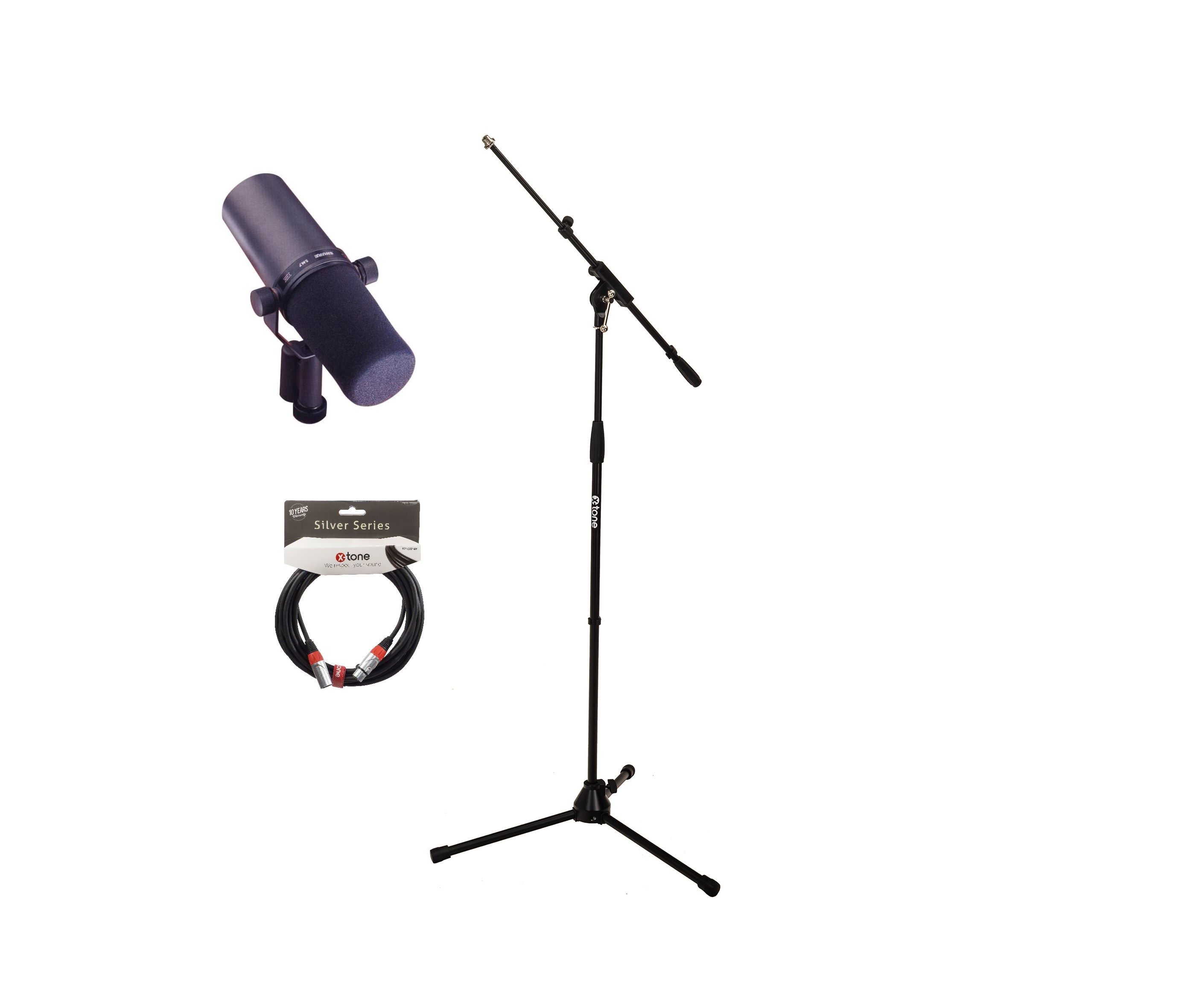 Shure Sm7b Stand Cable Microphone Pack With Stand