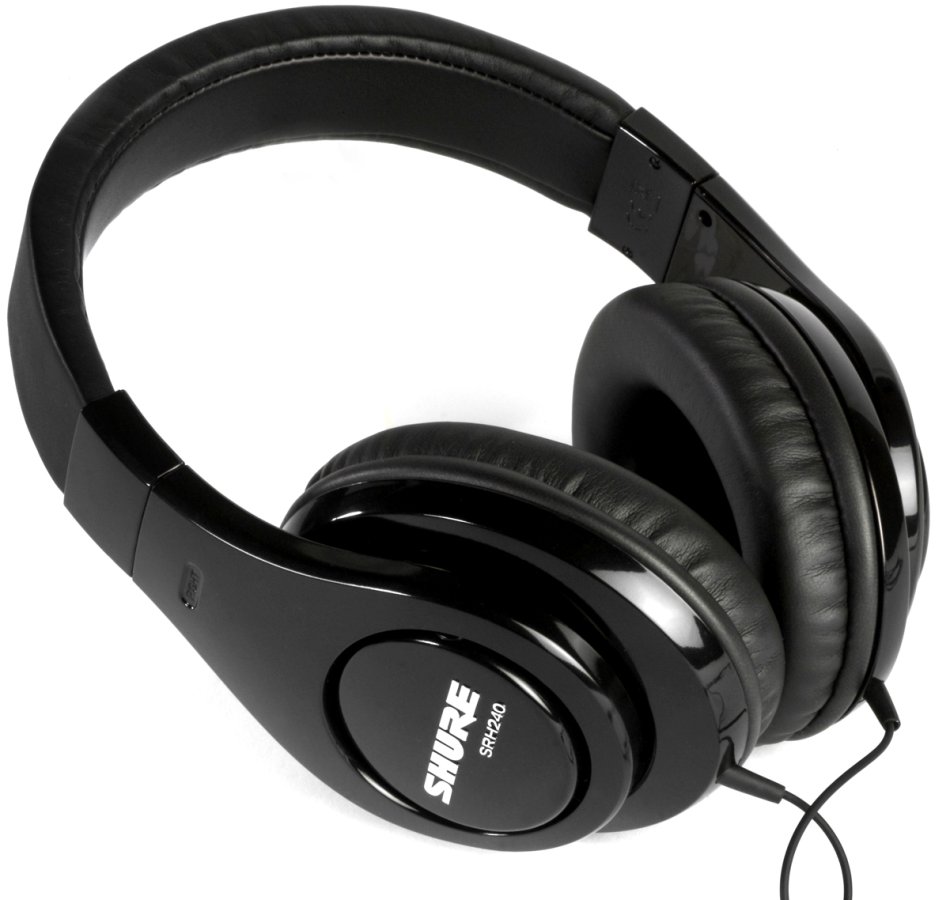 Shure Srh240 M Plus - Studio & DJ Headphones - Variation 2