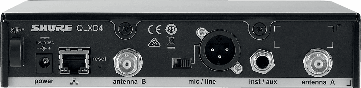 Shure Ssx Qlxd4 Bande G51 - Wireless receiver - Variation 1