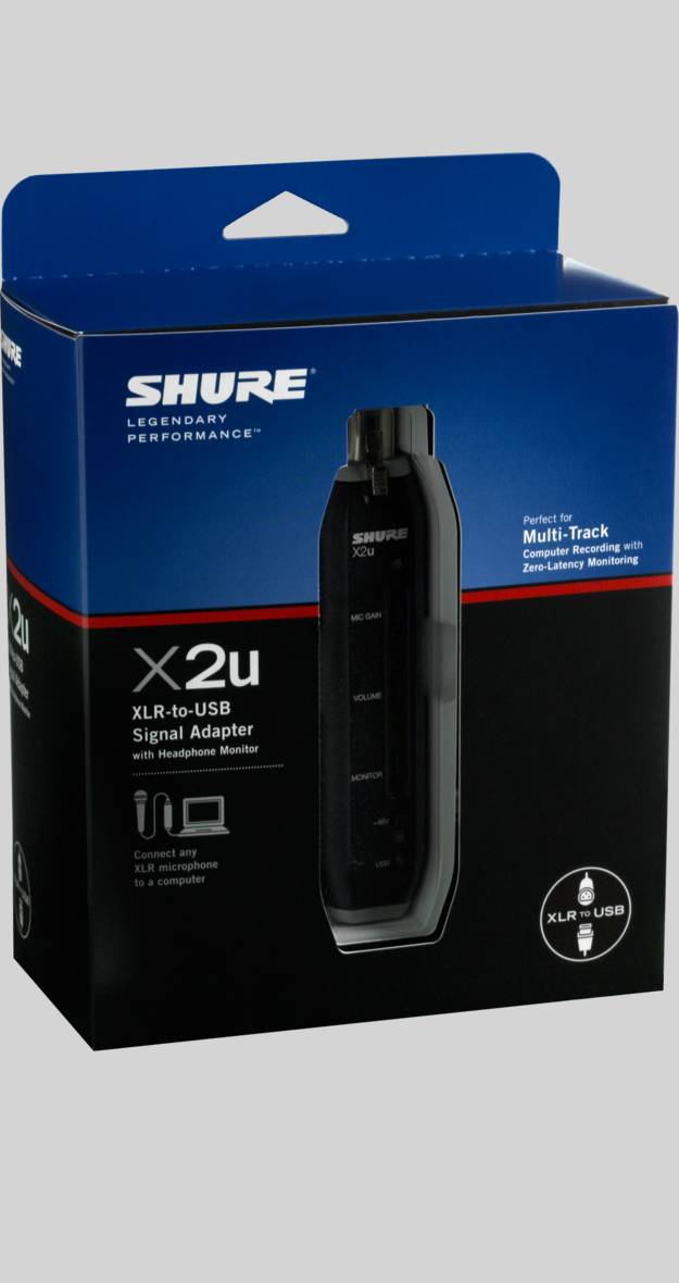 Shure X2u Adaptateur Xlr Usb - Microphone spare parts - Variation 2