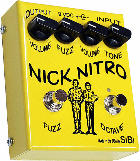 Sib Nick Nitro - Overdrive, distortion & fuzz effect pedal - Main picture