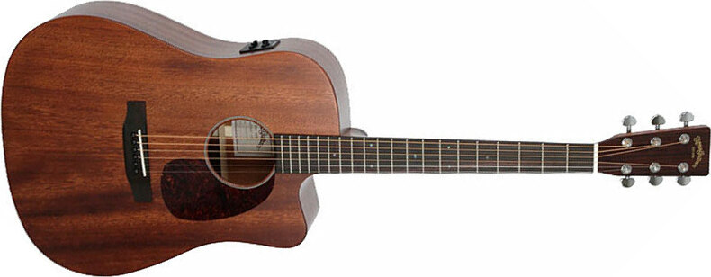 Sigma Dmc15 E Dreadnought Cw Tout Acajou Rw - Natural Satin - Electro acoustic guitar - Main picture