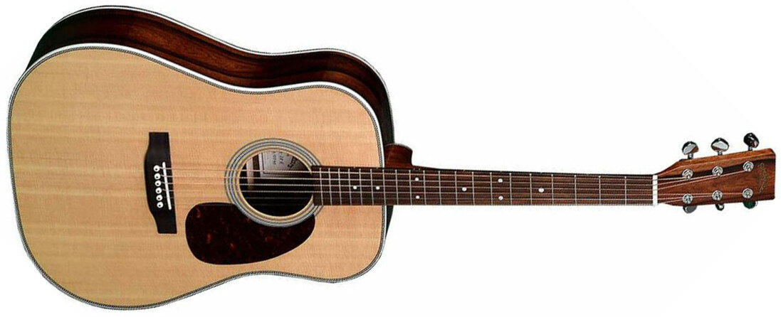 Sigma Dmr-28h Standard Dreadnought Epicea Palissandre Madagascar - Natural - Acoustic guitar & electro - Main picture