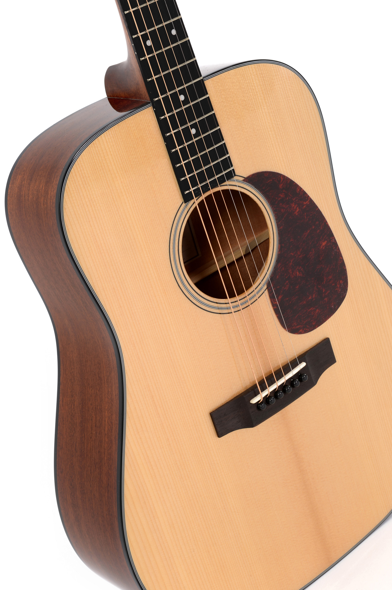 Sigma Dm-18+ Standard Dreadnought Epicea Acajou Mic - Natural - Acoustic guitar & electro - Variation 3