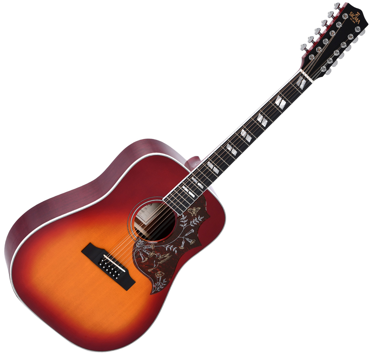 Электрогитара 12. Гитара Sigma DM-sg5-BK. Sigma dm12-sg5. 12 Струнная гитара Sigma. Электроакустические гитары " Sigma ".