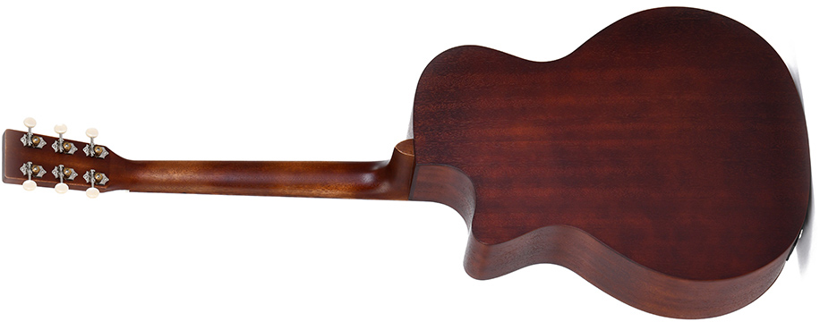 Sigma Gmc-15e-aged Orchestra Model Tout Acajou Pf - Natural Distressed Satin - Folk guitar - Variation 1