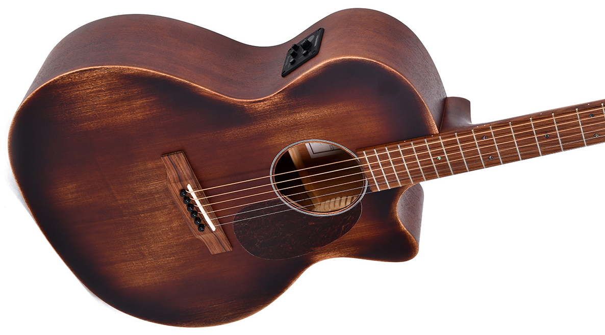 Sigma Gmc-15e-aged Orchestra Model Tout Acajou Pf - Natural Distressed Satin - Folk guitar - Variation 2
