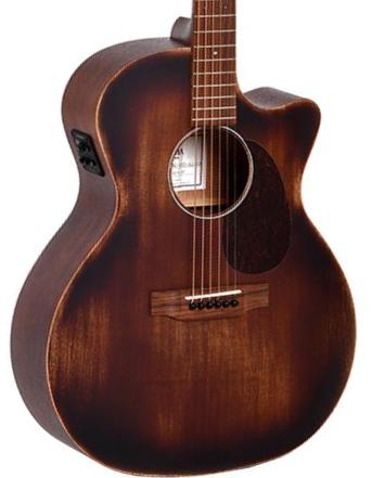 Folk guitar Sigma GMC-15E-AGED - Natural distressed satin