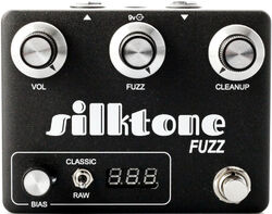 Overdrive, distortion & fuzz effect pedal Silktone Fuzz - Classic Black