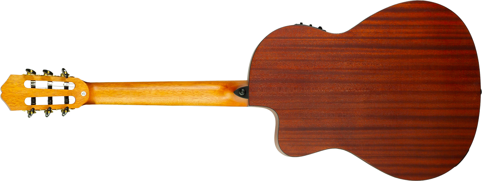Silvanez Clcr44 4/4 Thinline Cw Epicea Acajou Rw - Natural - Classical guitar 4/4 size - Variation 1