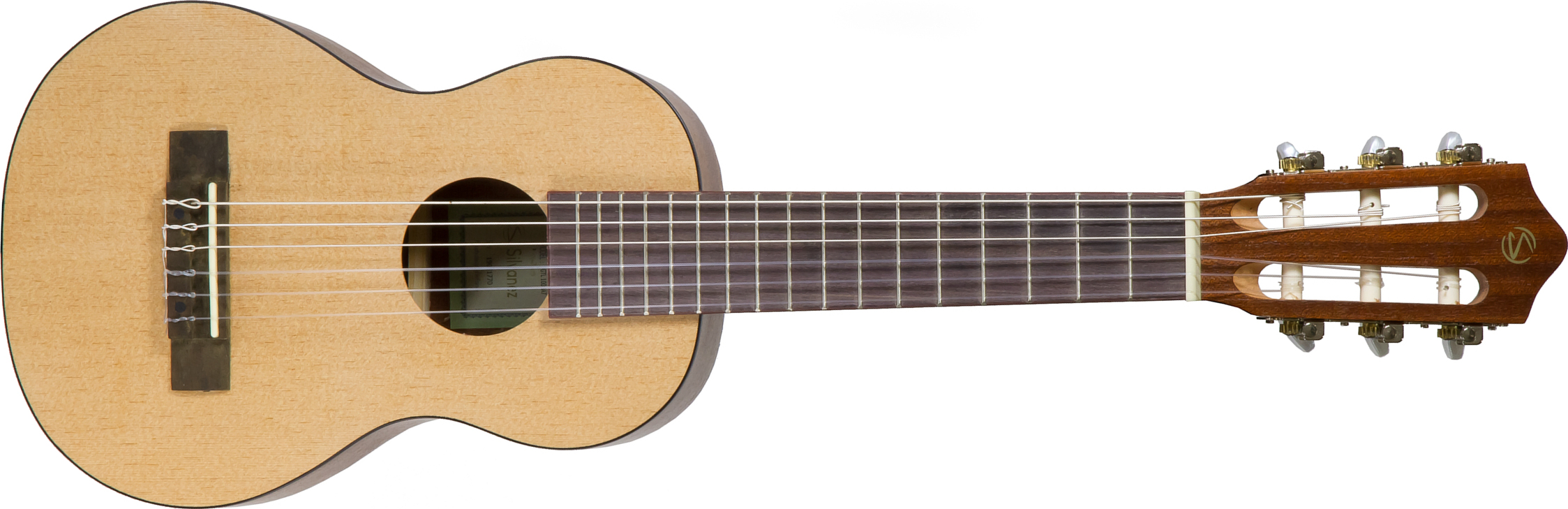 Silvanez Gtl100-nat Epicea Nato +housse - Natural Satin - Guitalele - Main picture