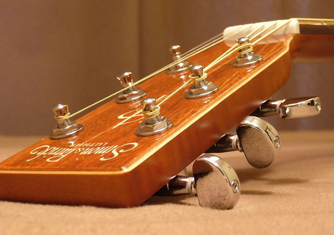 Simon & Patrick Woodland Cedar Dreadnought Cedre Merisier Rw - Natural Semi Gloss - Acoustic guitar & electro - Variation 3