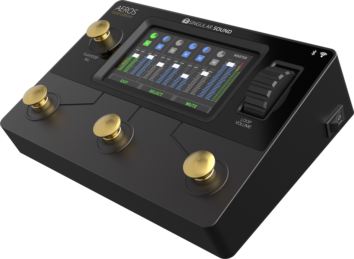 Singular Sound Aeros Looper Gold - Looper effect pedal - Variation 1