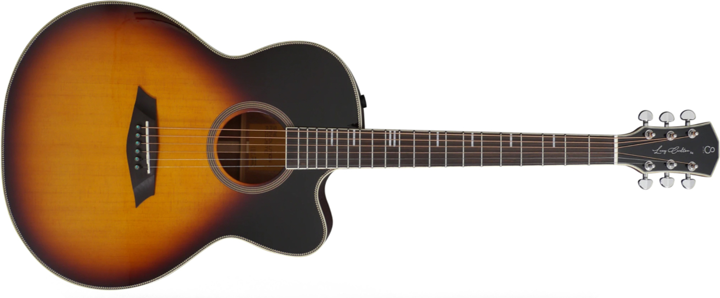 Sire Larry Carlton A4-g Signature Grand Auditorium Cw Epicea Acajou Rw - Vintage Sunburst - Electro acoustic guitar - Main picture