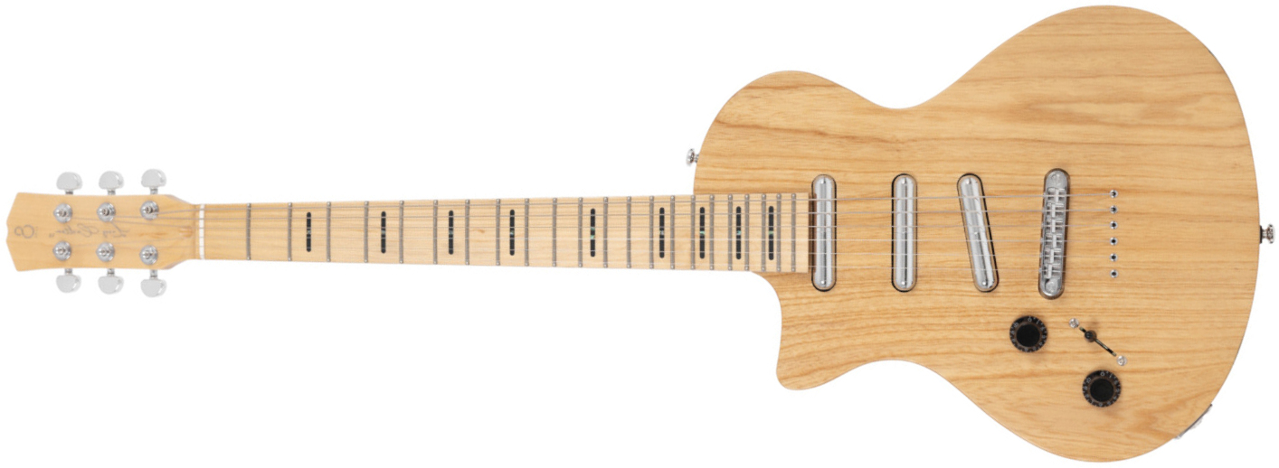 Sire Larry Carlton I5l Lh Gaucher 3s Ht Mn - Natural Satin - Retro rock electric guitar - Main picture