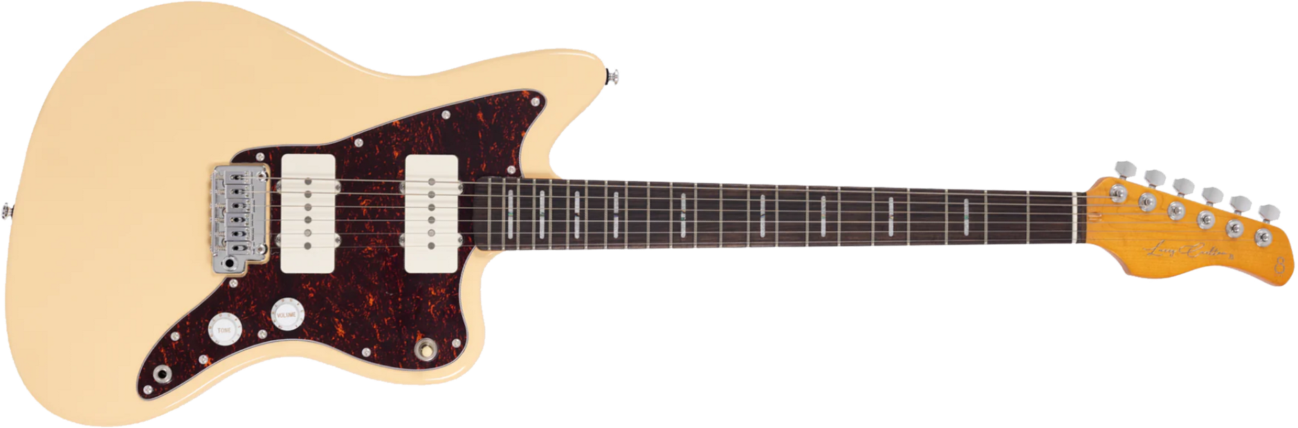 Sire Larry Carlton J3 2s Ht Rw - Vintage White - Retro rock electric guitar - Main picture