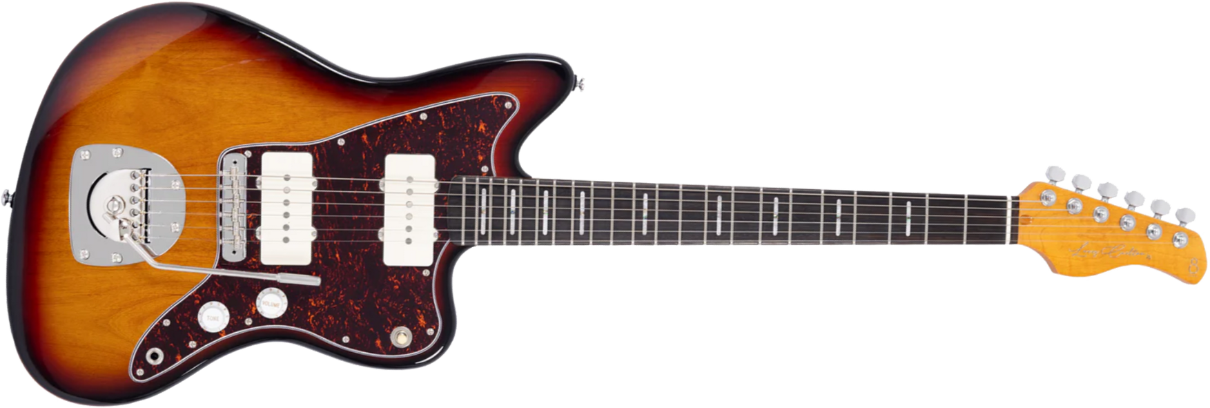 Sire Larry Carlton J5 2s Trem Eb - 3-tone Sunburst - Retro rock electric guitar - Main picture
