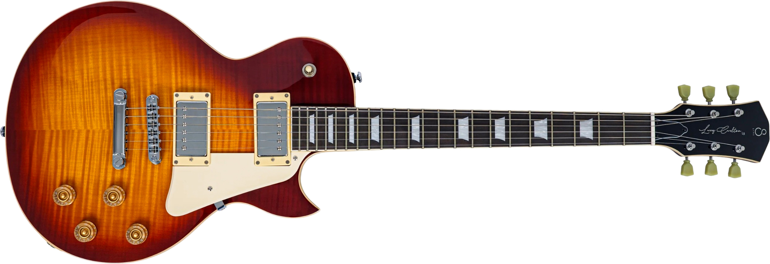 Sire Larry Carlton L5 2h Ht Rw - Tobacco Sunburst - Single cut electric guitar - Main picture
