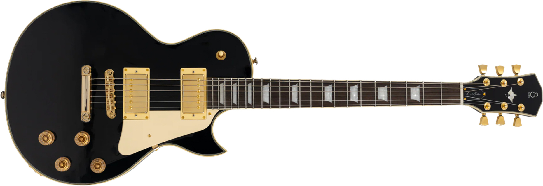 Sire Larry Carlton L7 New Gen 2h Ht Eb - Black - Single cut electric guitar - Main picture