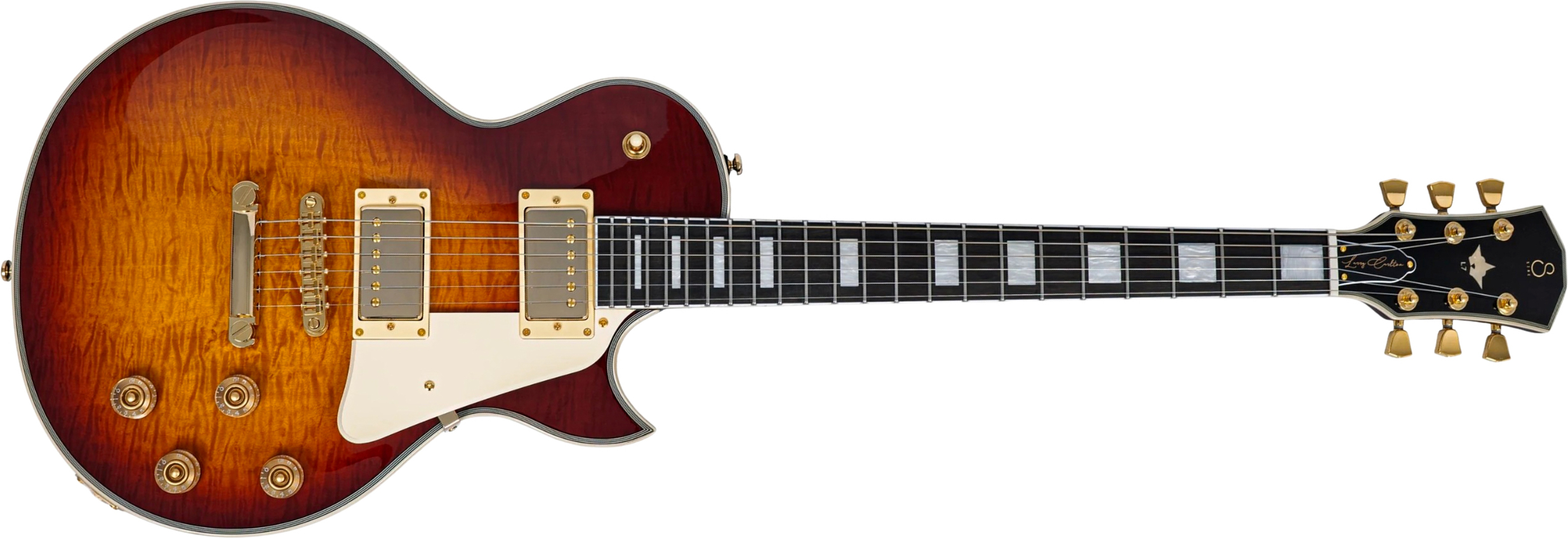 Sire Larry Carlton L7dx 2h Ht Eb - Tobacco Sunburst - Single cut electric guitar - Main picture