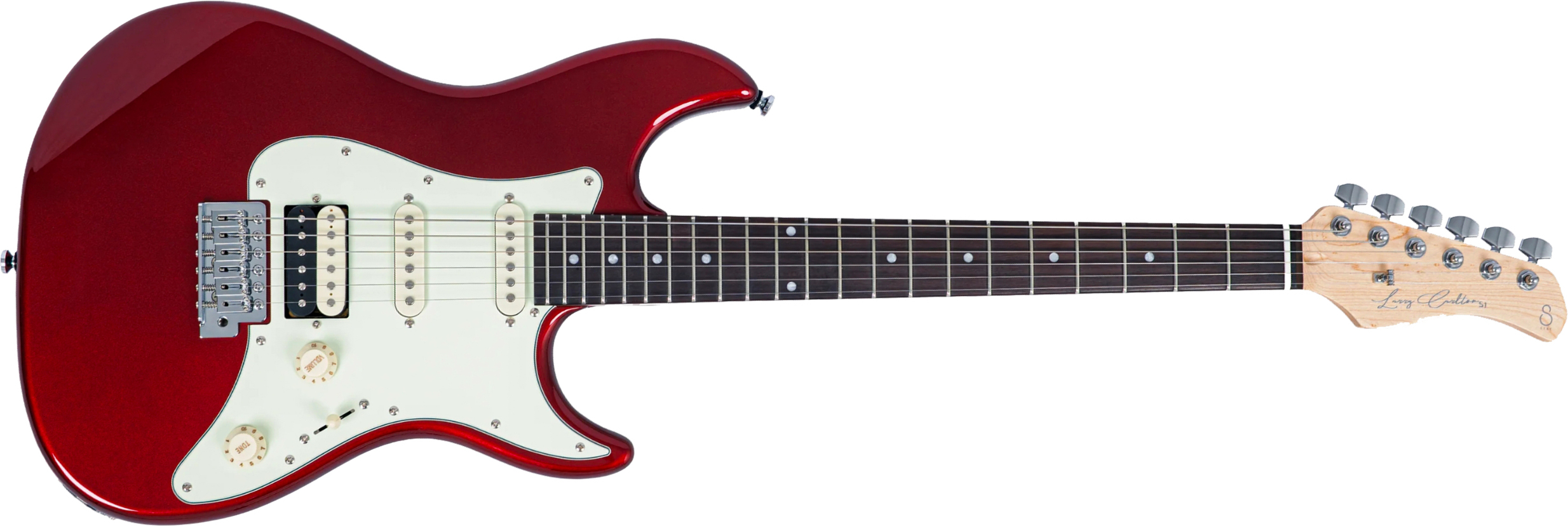 Sire Larry Carlton S1 Hss Trem Rw - Candy Apple Red - Str shape electric guitar - Main picture