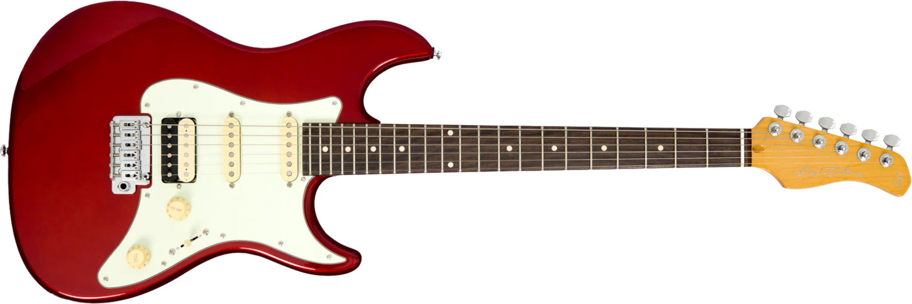 Sire Larry Carlton S3 Hss New Gen Trem Rw - Candy Apple Red - Str shape electric guitar - Main picture