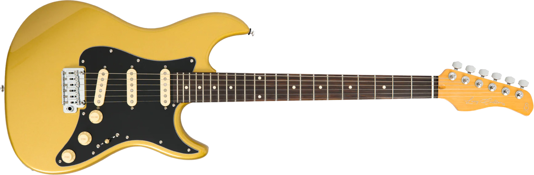 Sire Larry Carlton S3 New Gen 3s Trem Rw - Metallic Gold - Str shape electric guitar - Main picture