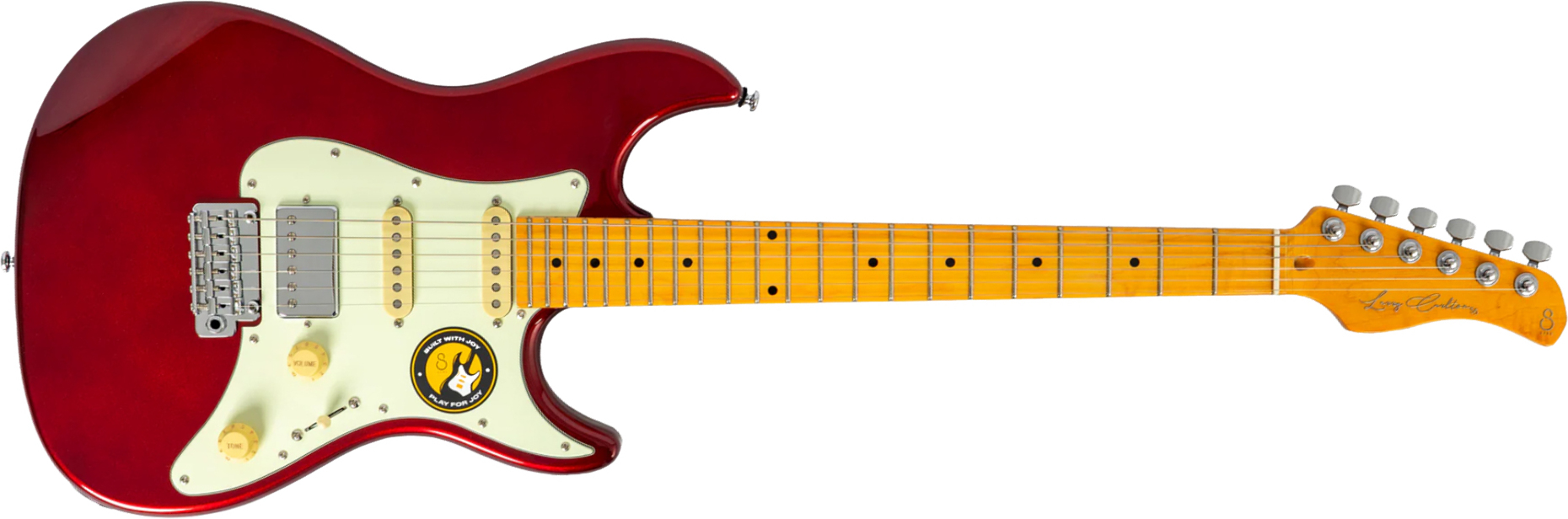 Sire Larry Carlton S5 Trem Hss Mn - Candy Apple Red - Str shape electric guitar - Main picture