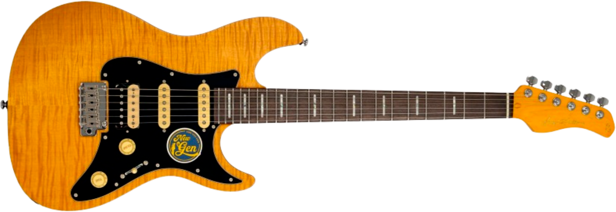 Sire Larry Carlton S7 Fm New Gen Hss Trem Rw - Natural Satin - Str shape electric guitar - Main picture