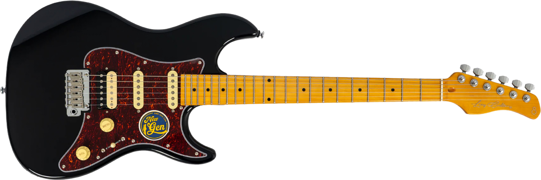 Sire Larry Carlton S7 Hss New Gen Trem Mn - Black - Str shape electric guitar - Main picture