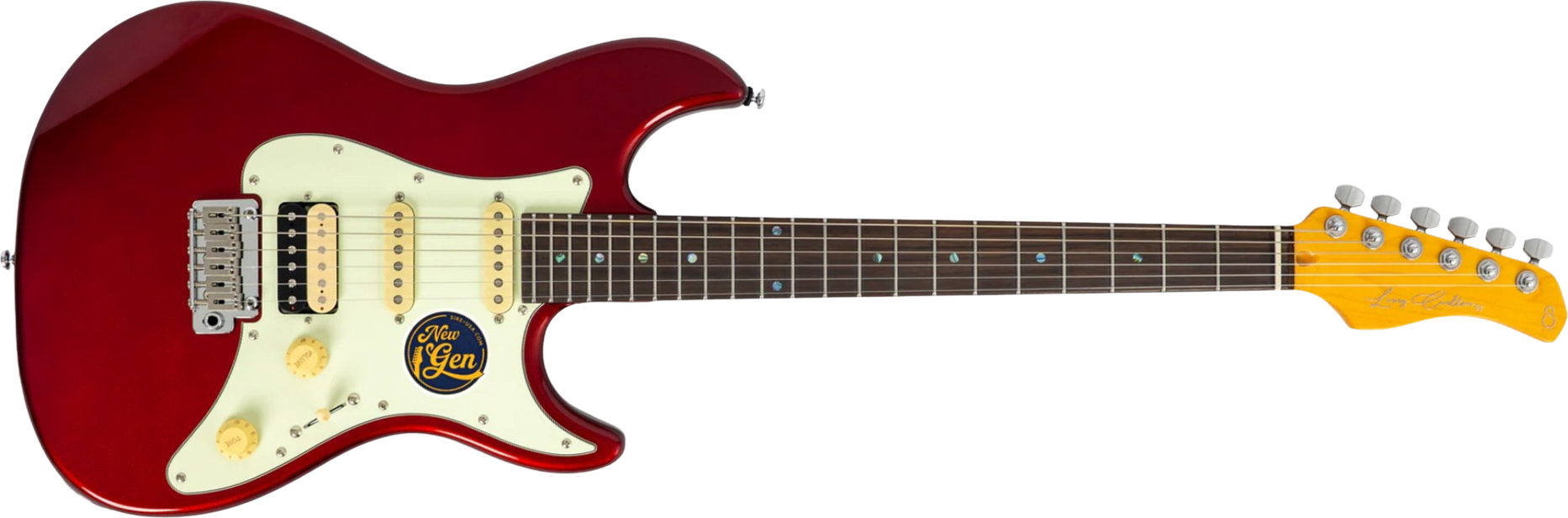 Sire Larry Carlton S7 Hss New Gen Trem Rw - Candy Apple Red - Str shape electric guitar - Main picture