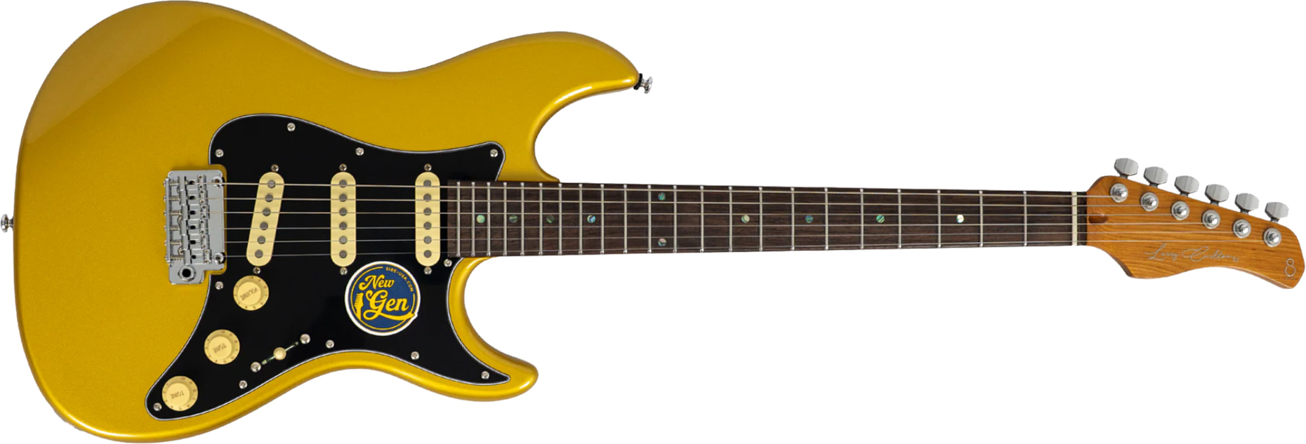 Sire Larry Carlton S7 New Gen 3s Trem Rw - Metallic Gold - Str shape electric guitar - Main picture